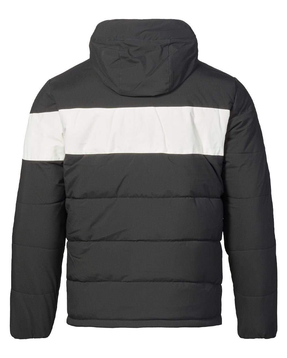 Black coloured Musto Mens 64 Puffer Jacket on white background 