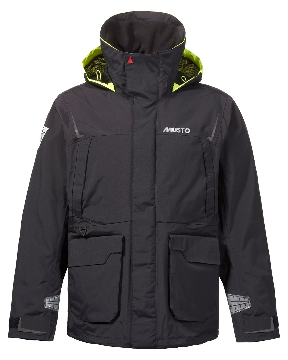 Black coloured Musto Mens BR1 Channel Jacket on White background 
