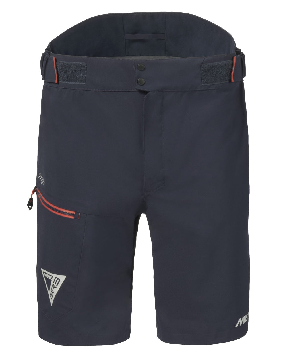 True Navy Coloured Musto Mens Br3 Sport Waterproof Short on White Background
