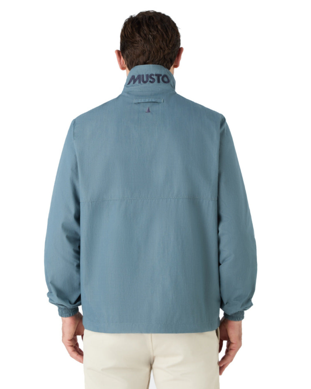 Stormy Weather Coloured Musto Mens Coastal Waterproof Jacket On A White Background 