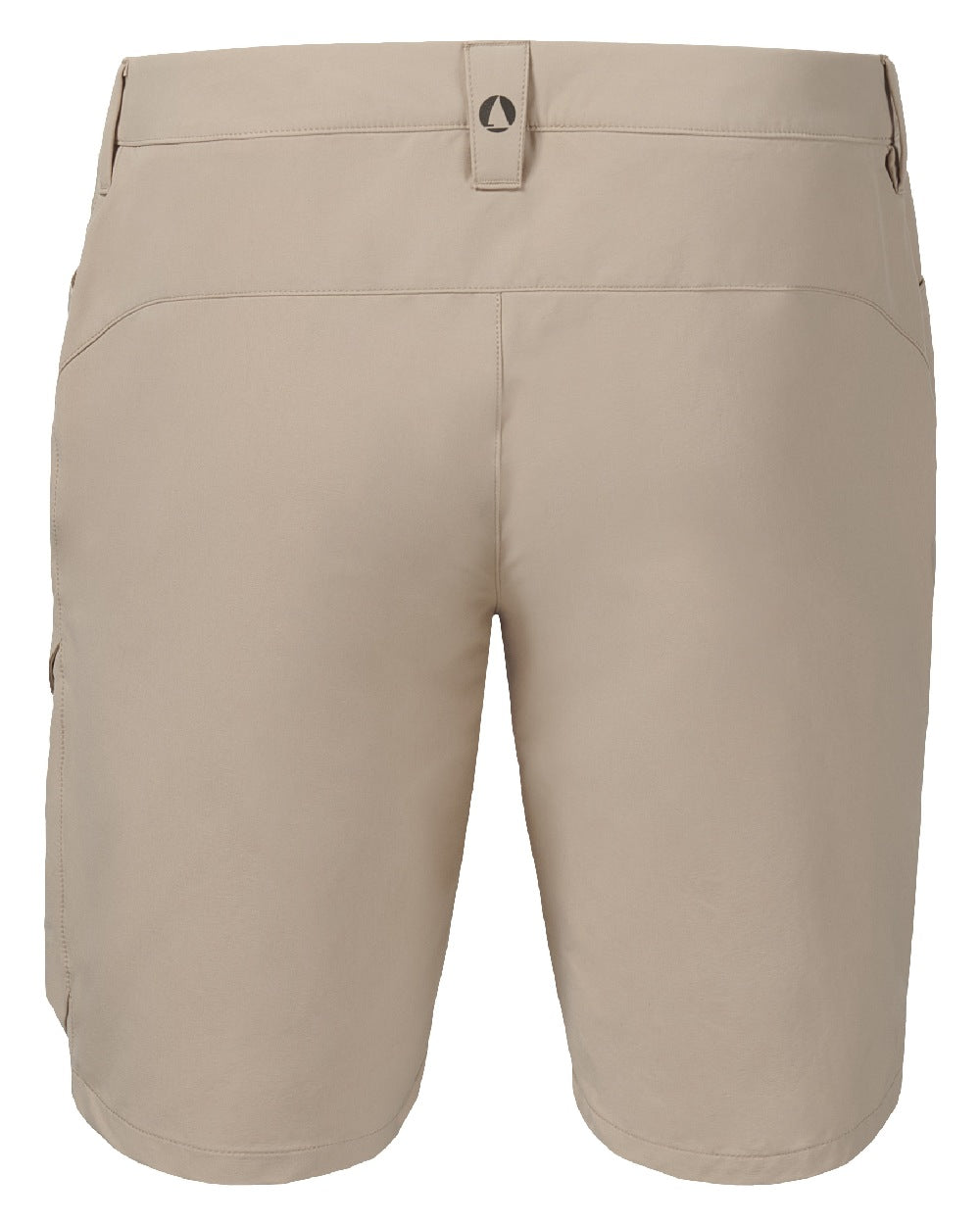 Light Stone Coloured Musto Mens Evo Deck Stretch Short on White Background
