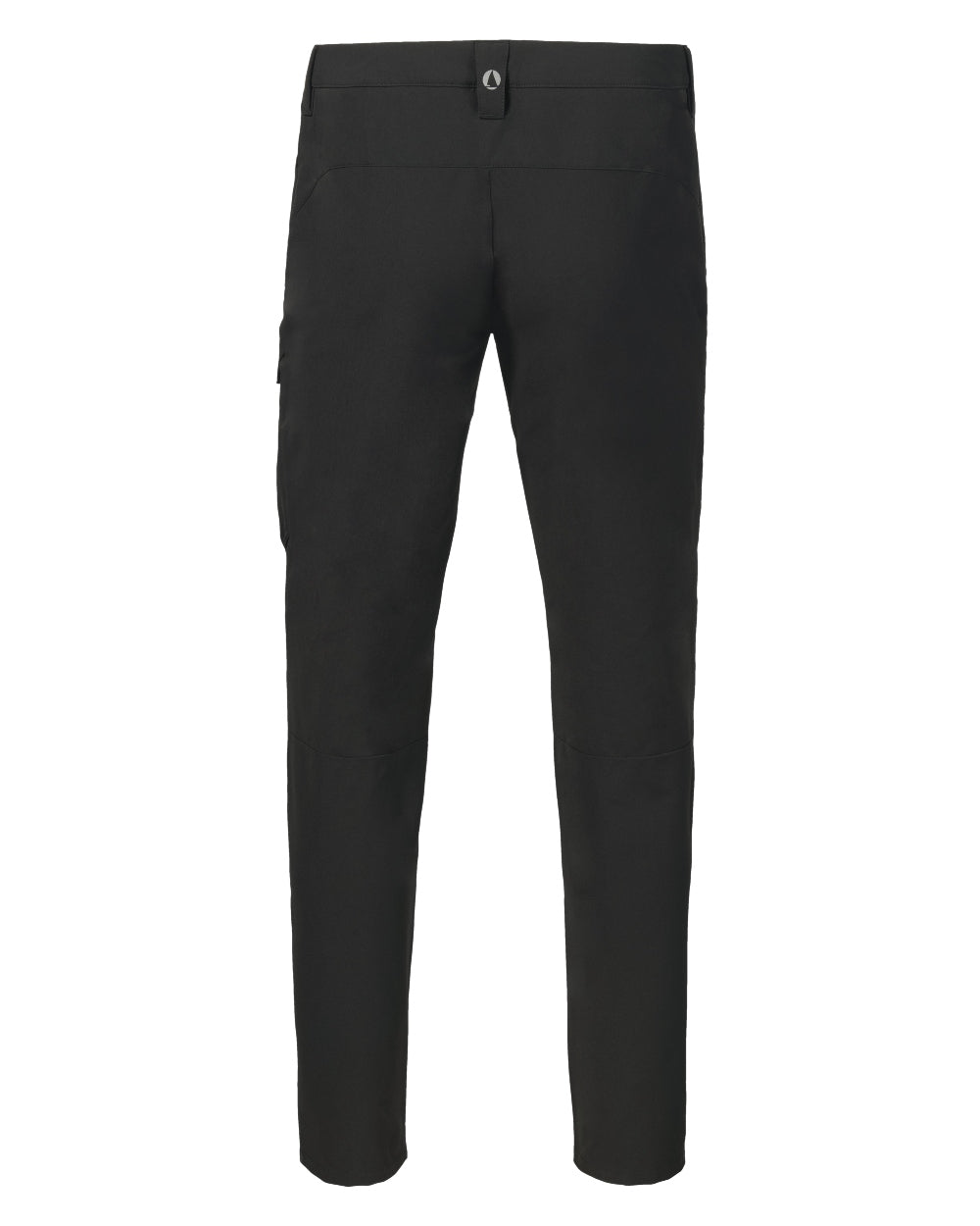 Black Coloured Musto Mens Evo Deck Stretch Trouser on White Backgroud
