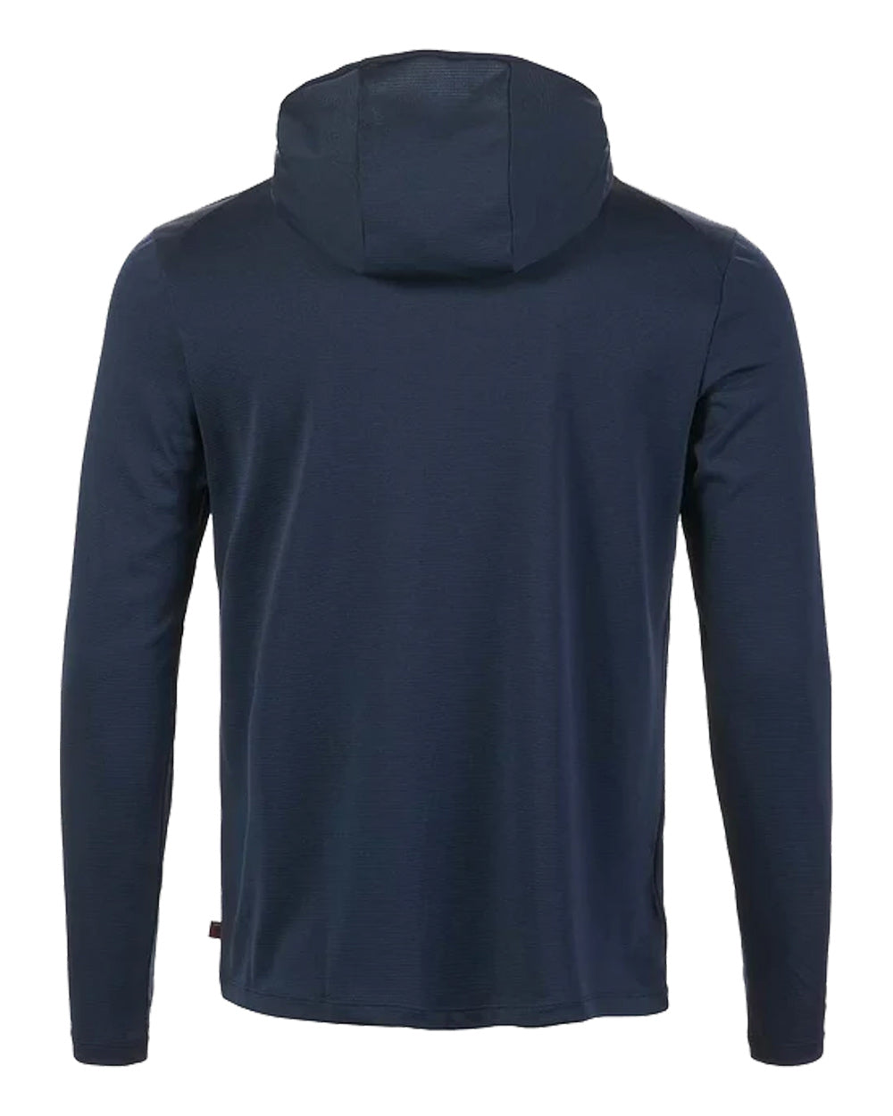 Navy Coloured Musto Mens Evolution Sunblock Fast Dry Hoodie On A White Background 