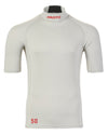 Platinum Coloured Musto Mens Flexlite Cool Short Sleeve Top On A White Background