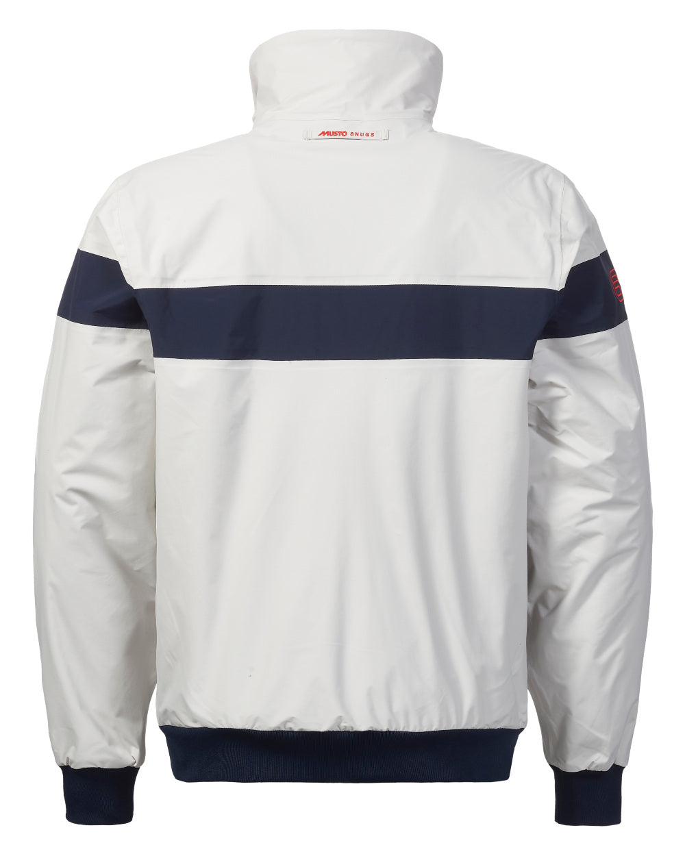 Platinum/Navy Coloured Musto Mens Musto 64 Snug Blouson Jacket On A White Background 