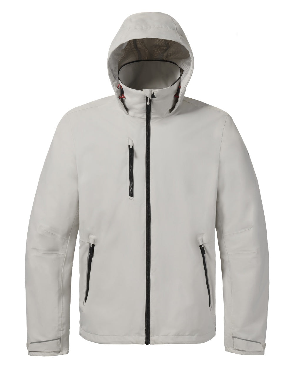 Platinum Coloured Musto Mens Sardinia Jacket on White Background
