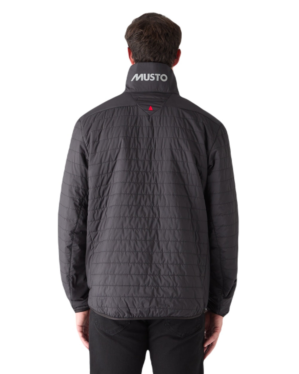 Carbon Coloured Musto Mens Solent Primaloft Insulator Jacket on White Background
