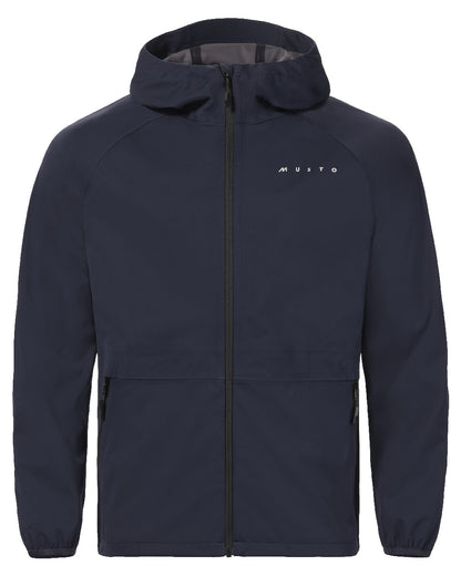Navy Coloured Musto Mens Venture 3L Jacket on White Background
