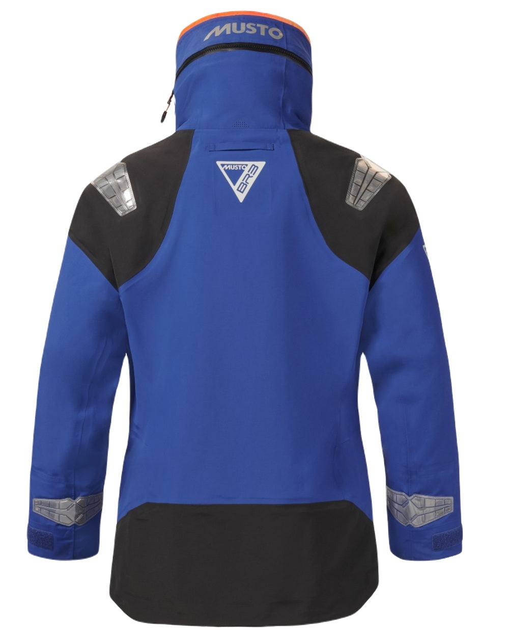 Mazarine Blue Coloured Musto Womens Br3 Pertex Offshore Jacket on White Background

