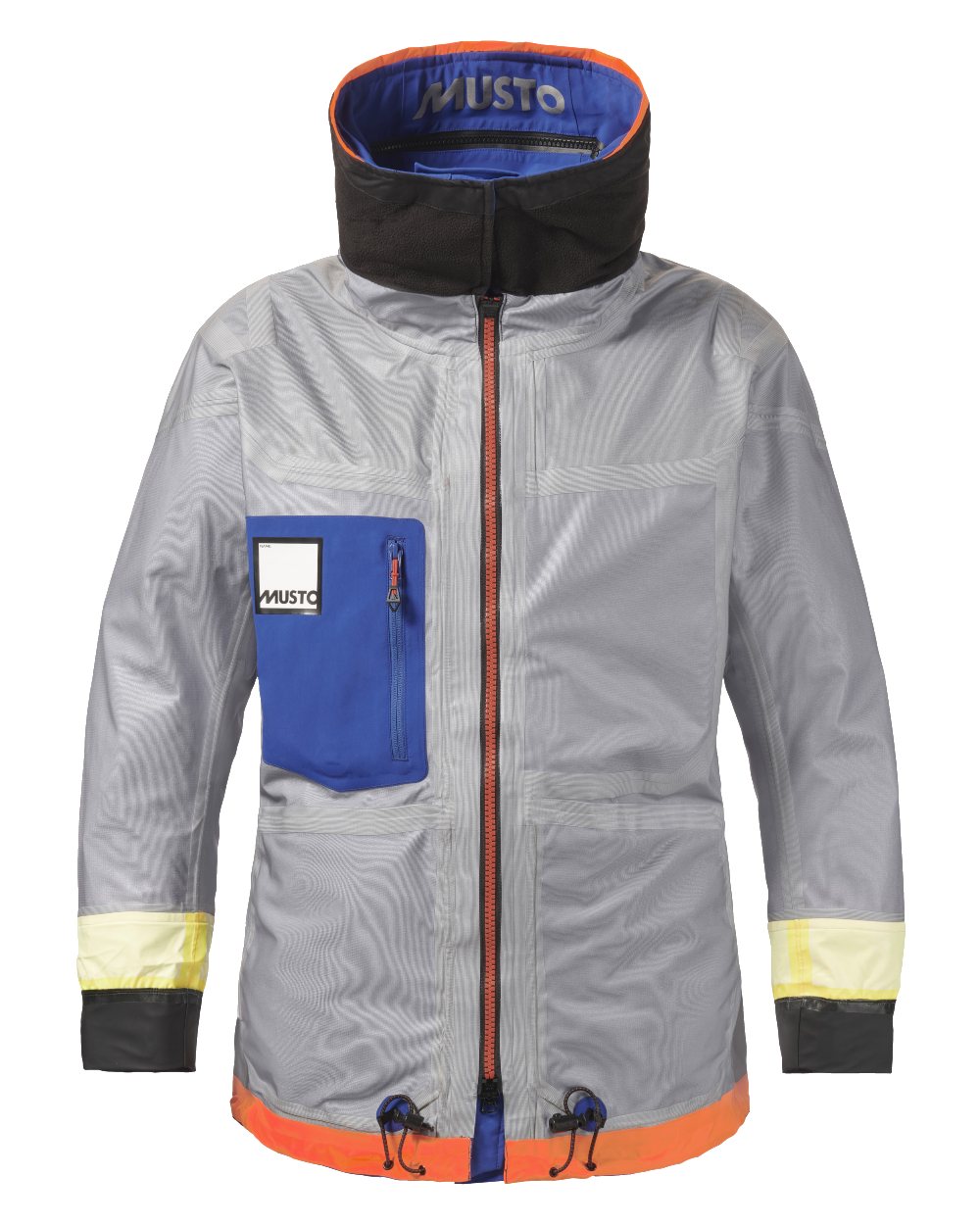 Mazarine Blue Coloured Musto Womens Br3 Pertex Offshore Jacket on White Background
