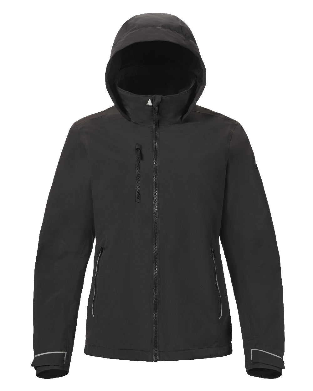 Black Coloured Musto Womens Corsica Jacket on White Background
