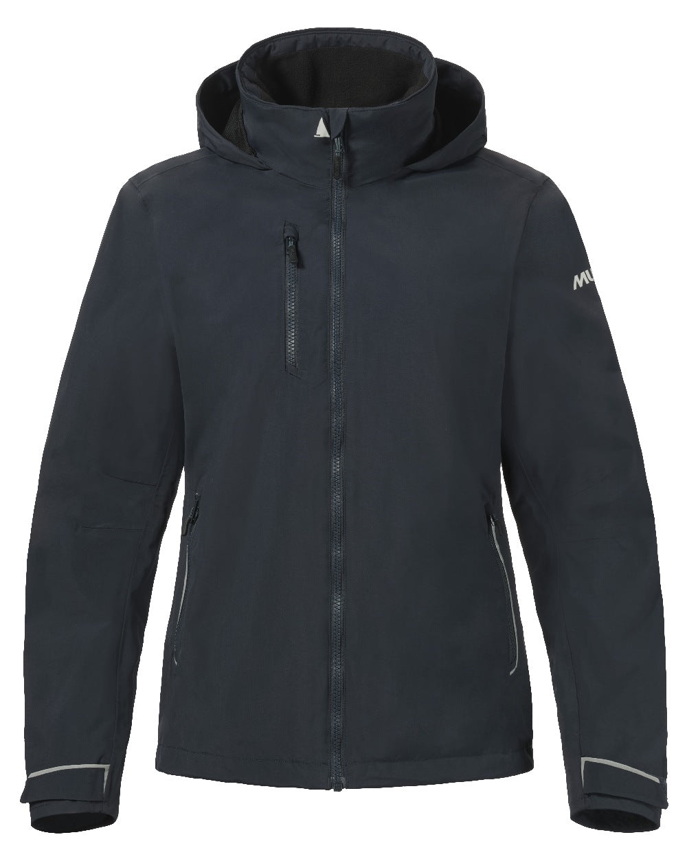 True Navy Coloured Musto Womens Corsica Jacket on White Background
