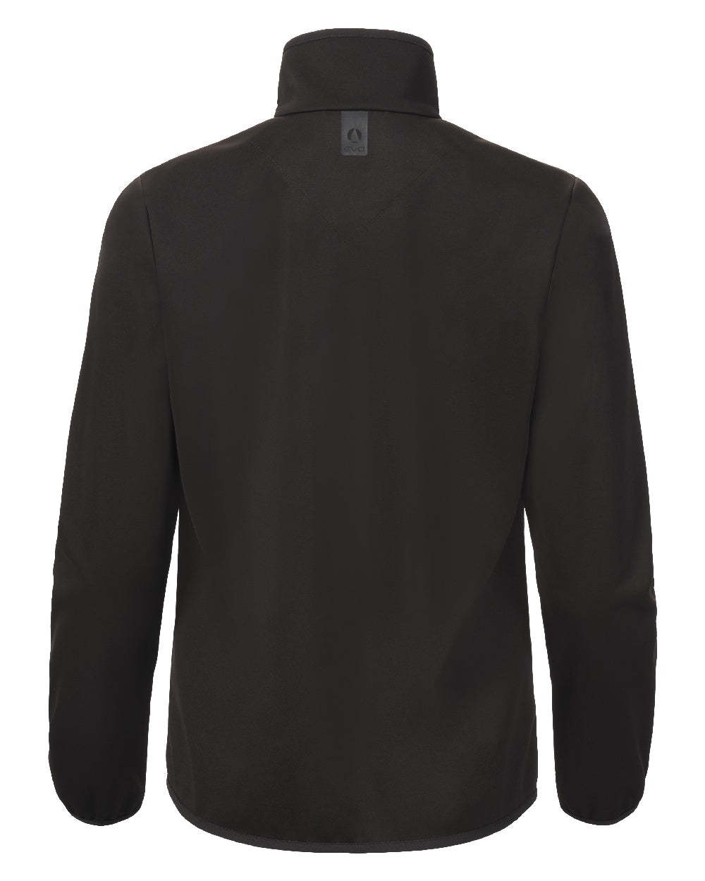 Black Coloured Musto Womens Evo Crew Softshell Jacket on White Background
