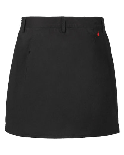 Black coloured Musto Womens Fast Dry Skorts on white background 