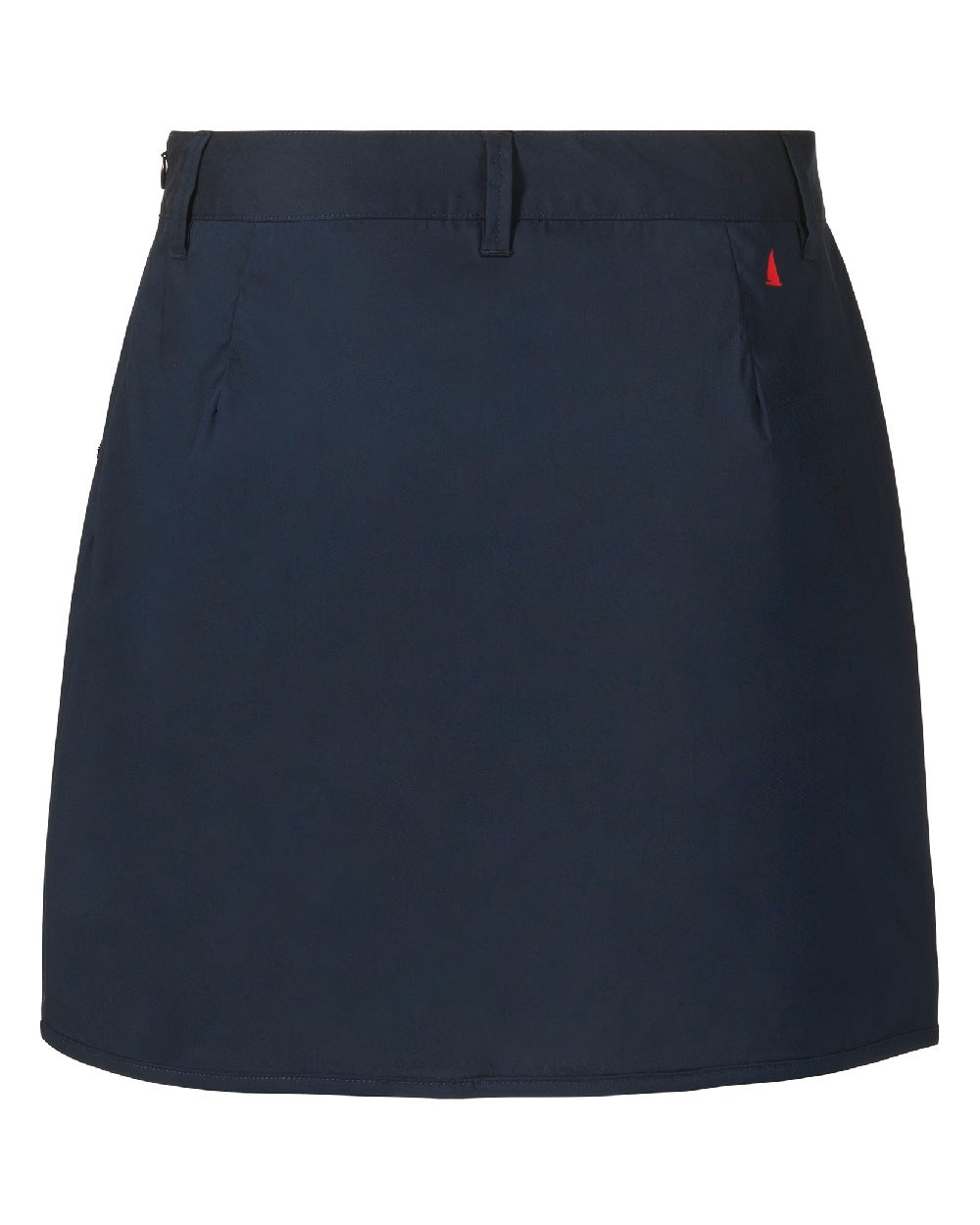 Navy coloured Musto Womens Fast Dry Skorts on white background 