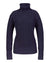 Navy coloured Musto Womens Marina Roll Neck Knit on white background #colour_navy