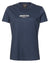 Navy Coloured Musto Womens Marina Short Sleeve T-Shirt On A White Background #colour_navy