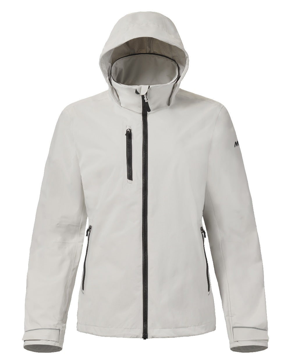 Platinum Coloured Musto Womens Sardinia Jacket on White Background
