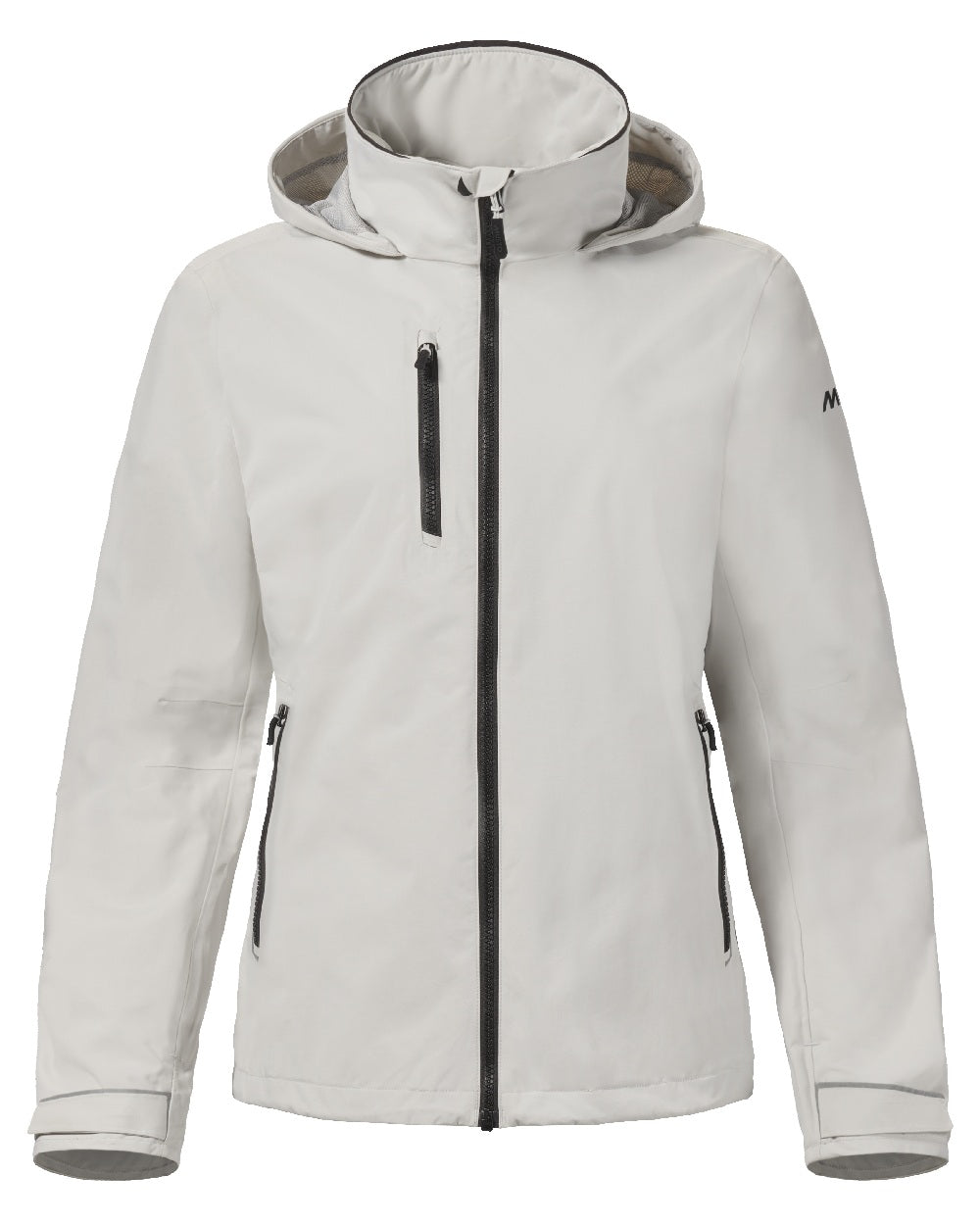 Platinum Coloured Musto Womens Sardinia Jacket on White Background
