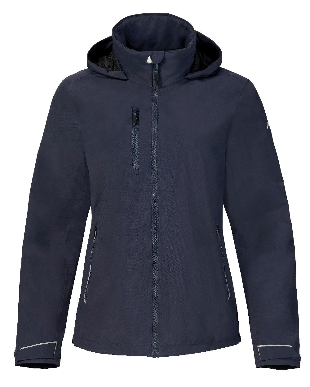 True Navy Coloured Musto Womens Sardinia Jacket on White Background
