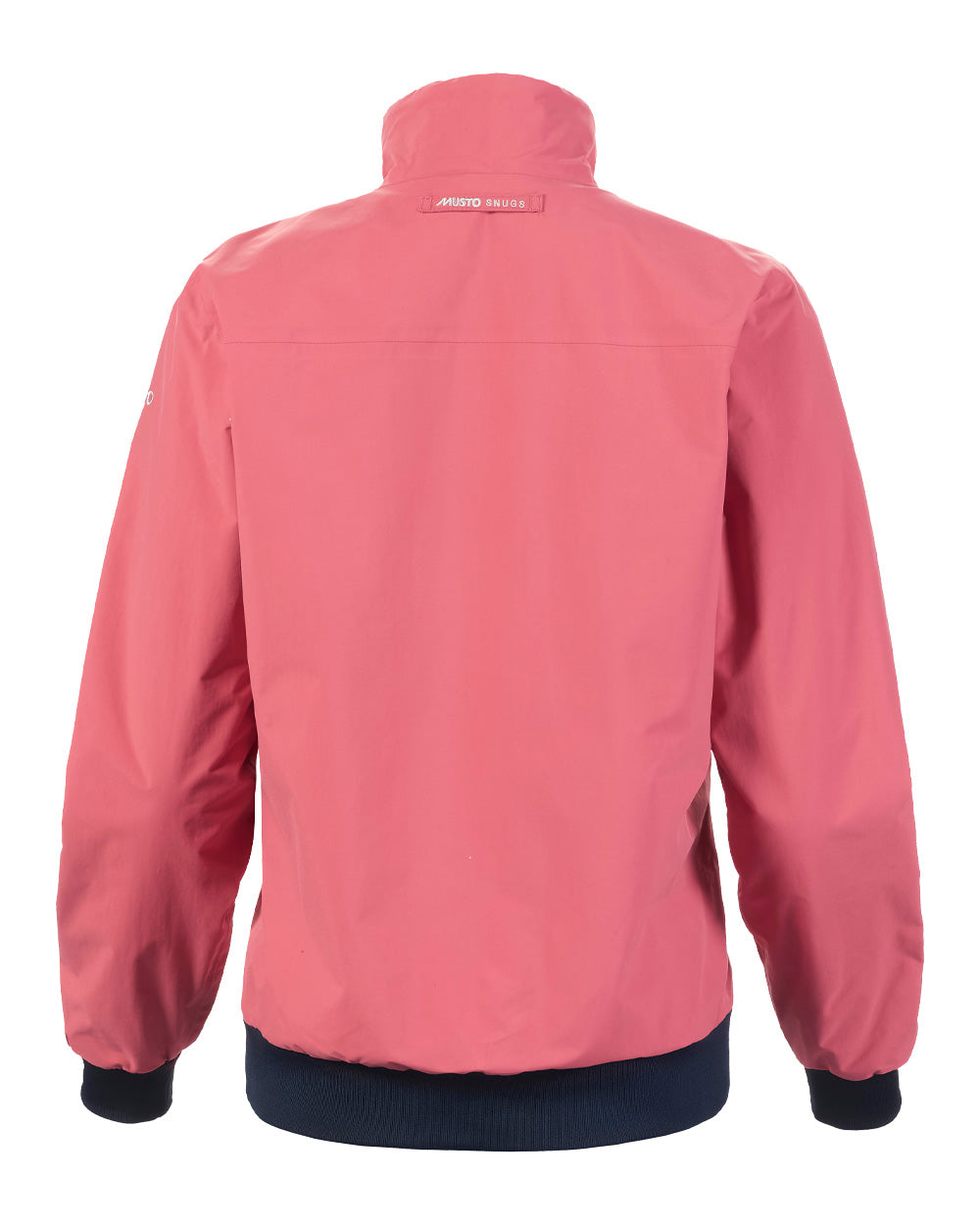 Sweet Raspberry coloured Musto Womens Snug Blouson Jacket on White background 