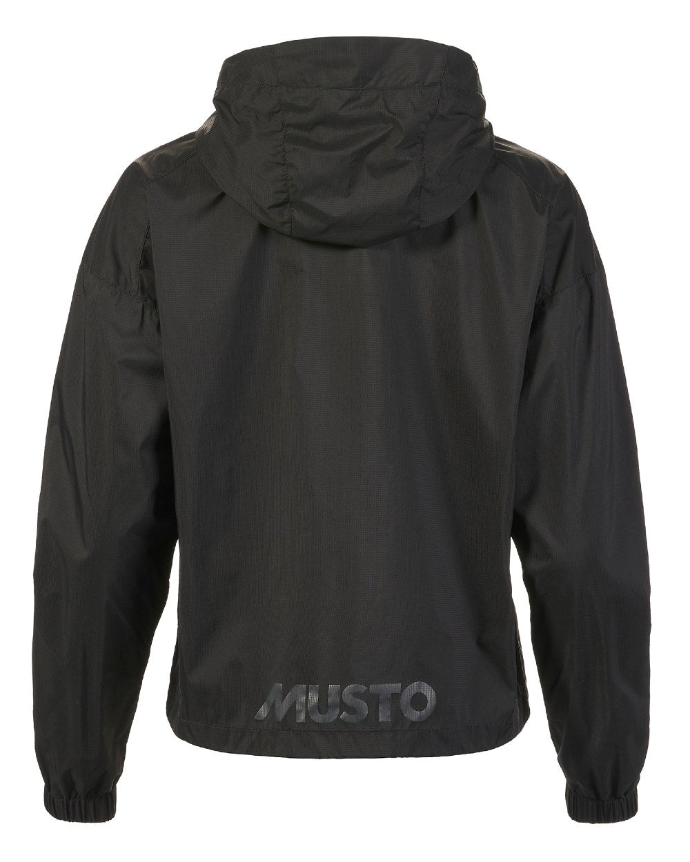 Black Coloured Musto Womens Windbreaker Jacket On A White Background 