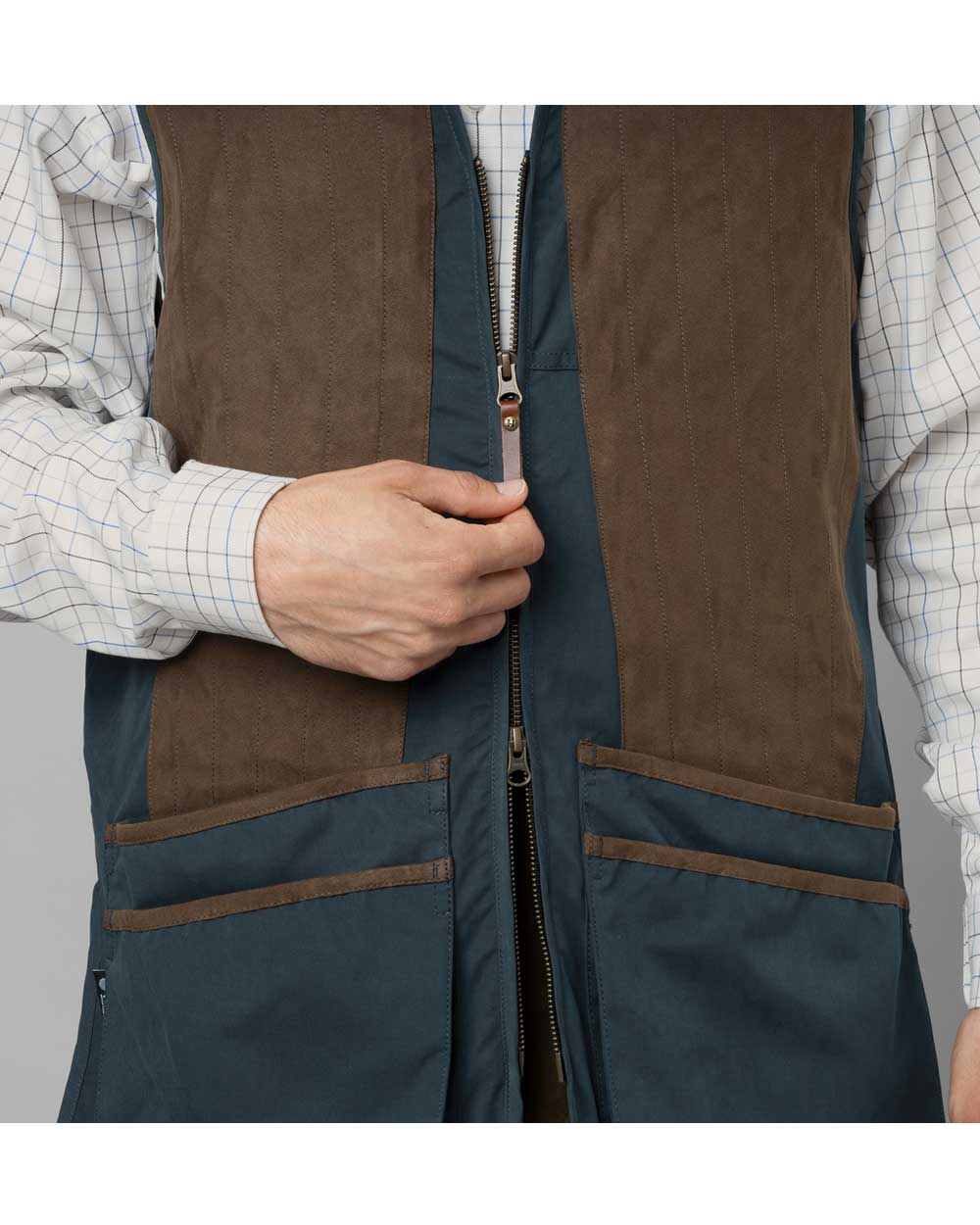 Harkila Rannoch HSP Shooting Waistcoat In Dark Navy 