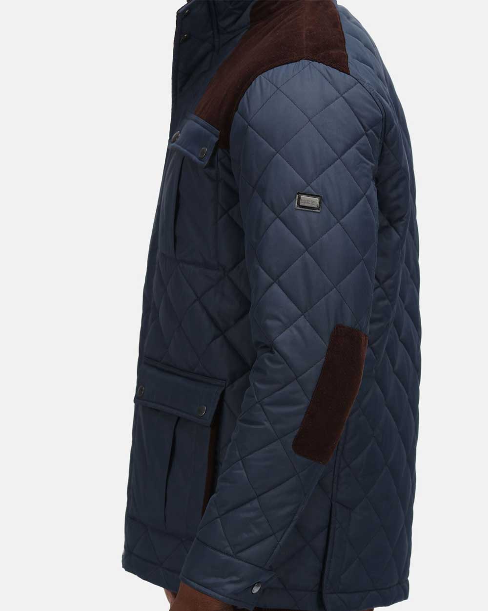 Regatta Padbury Quilted Jacket In Navy 