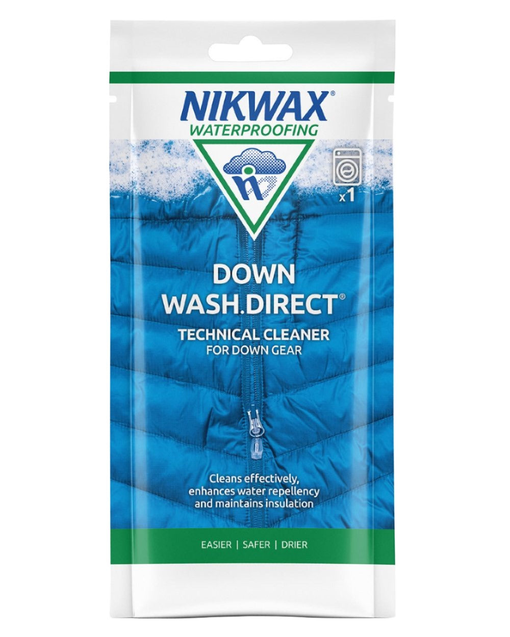 Nikwax Down Wash Direct On A White Background