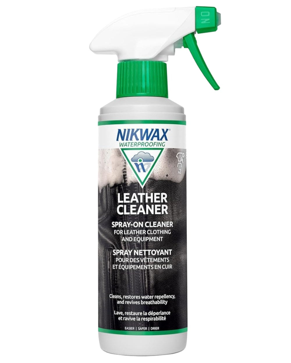 Nikwax Leather Cleaner On A White Background