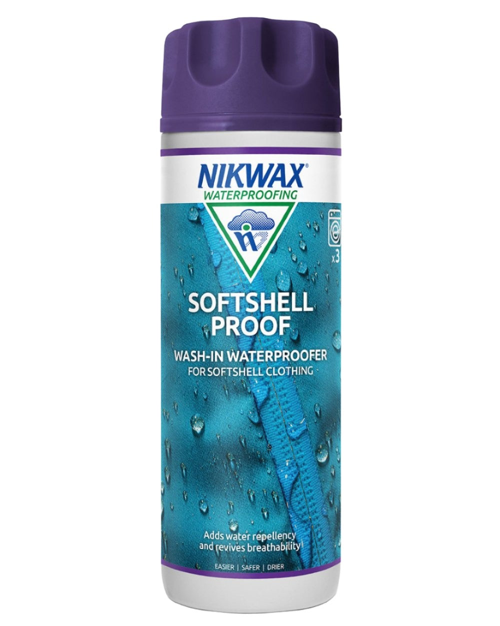 Nikwax Softshell Proof On A White Background