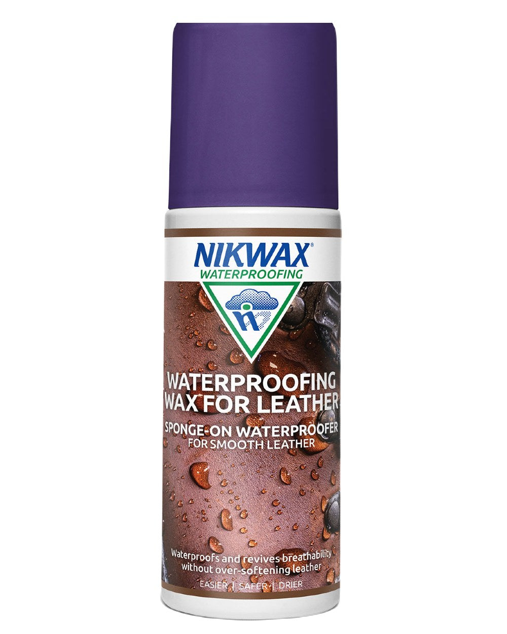 Neutral Coloured Nikwax Waterproofing Wax For Leather Liquid On A White Background 