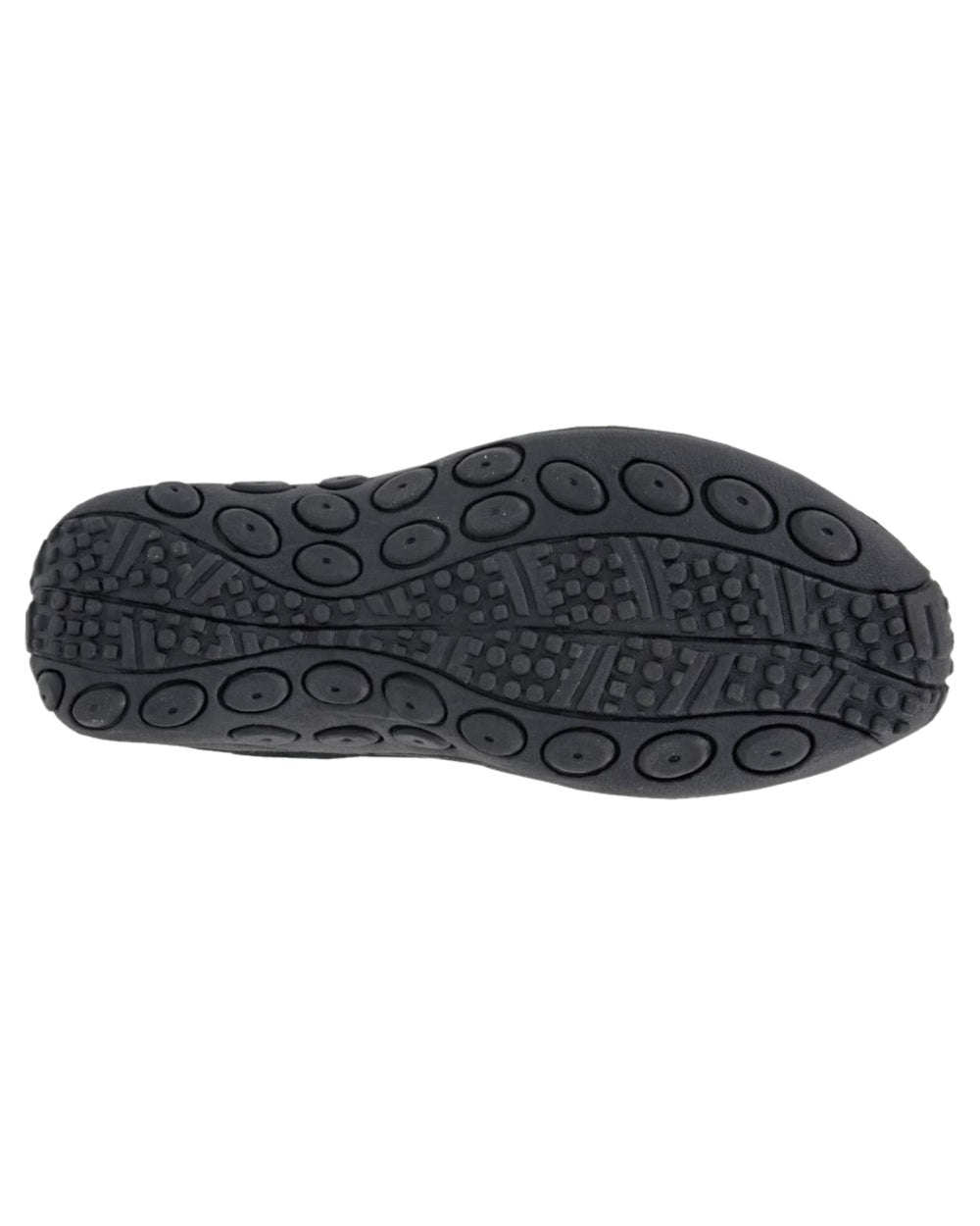 Black Coloured PDQ Ryno Twin Gusset Jungle Casual Trainers on White Background
