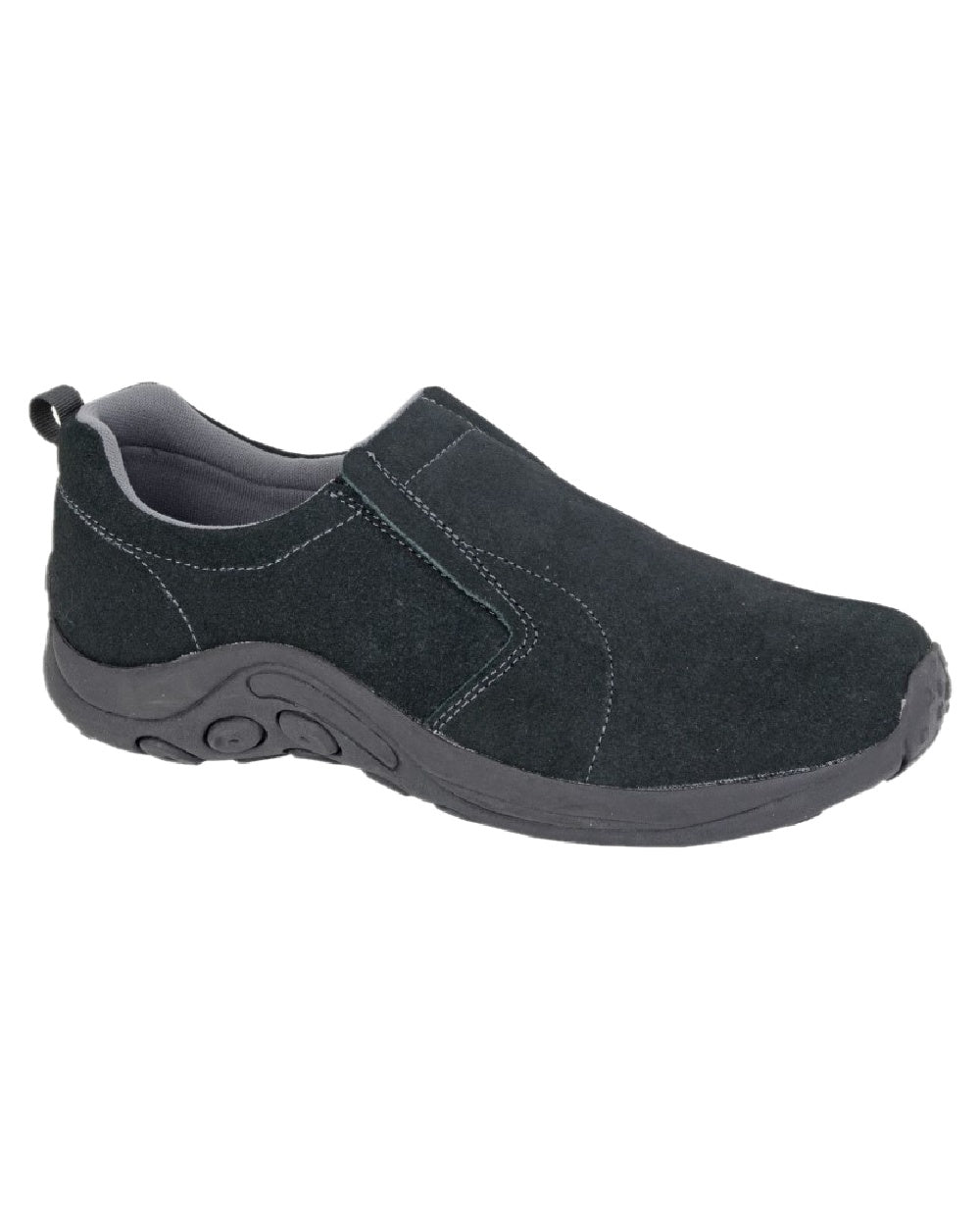 Grey Coloured PDQ Ryno Twin Gusset Jungle Casual Trainers on White Background
