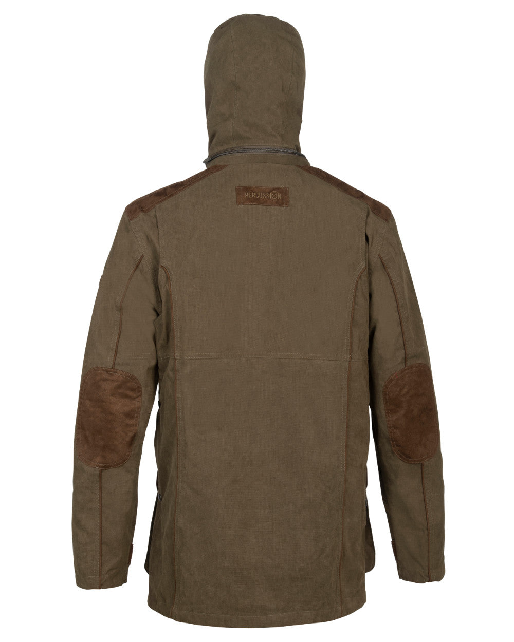 Khaki Coloured Percussion Marly Jacket On A White Background