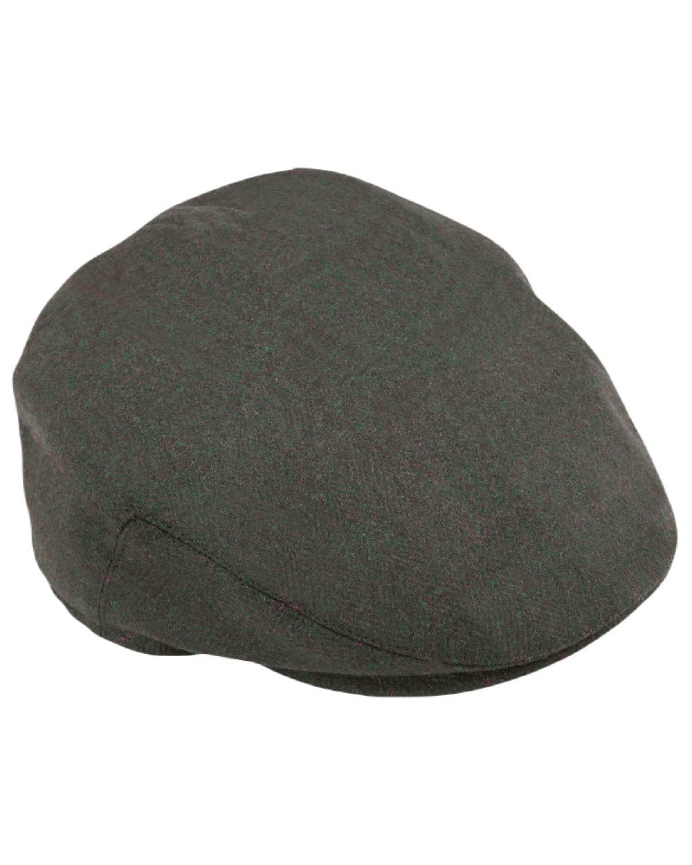 Khaki Coloured Percussion Rambouillet Flat Cap On A White Background