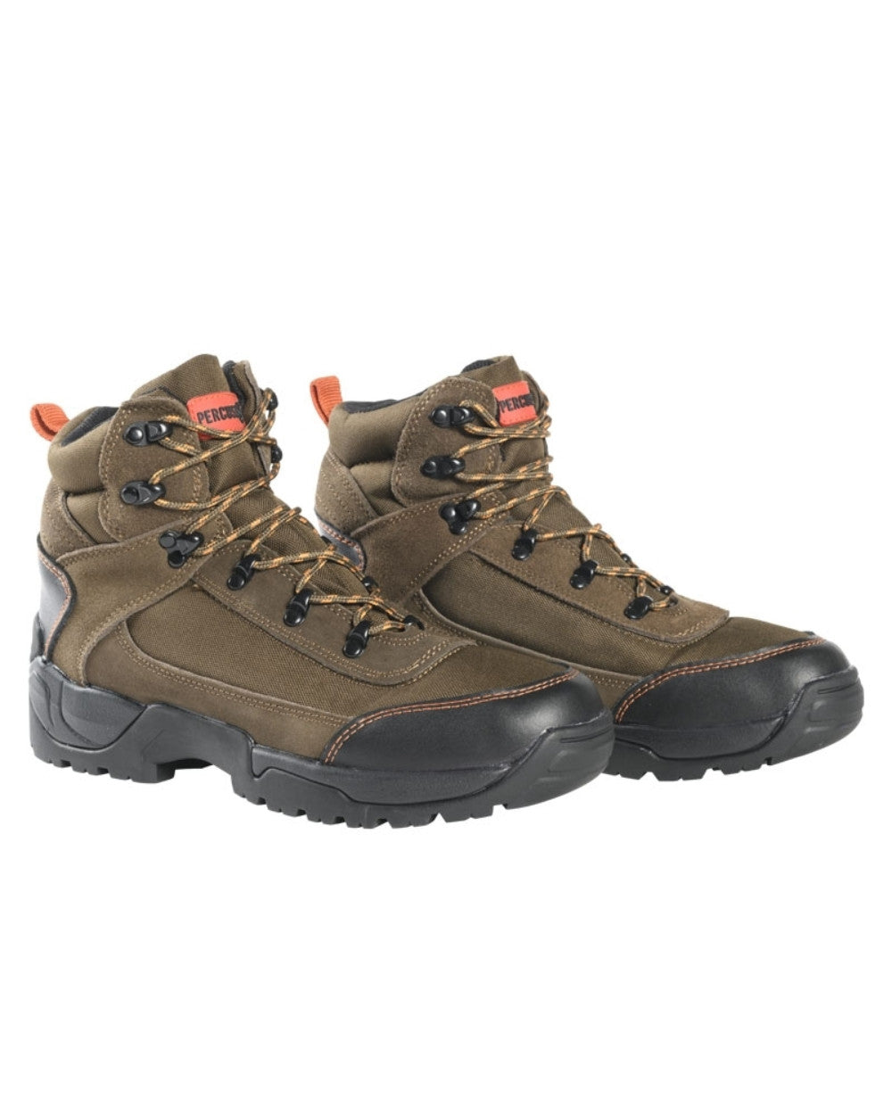 Brown Coloured Percussion Savane Boots On A White Background 