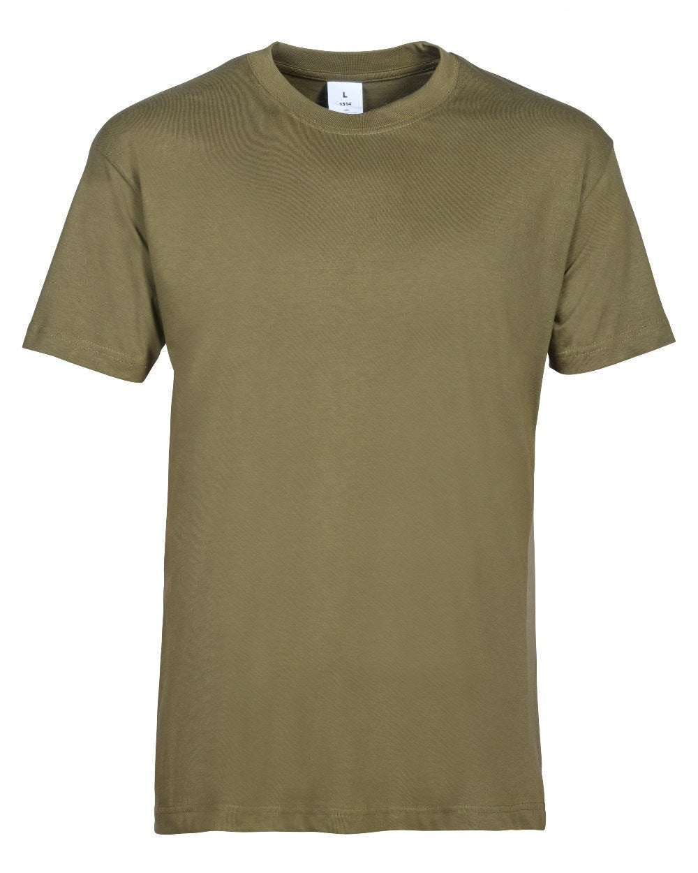 Khaki Beige Camo Coloured Percussion T-Shirts Camo Three Pack On A White Background