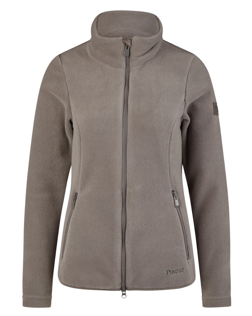 Steel Grey Coloured Pikeur Fleece Jacket On A White Background 