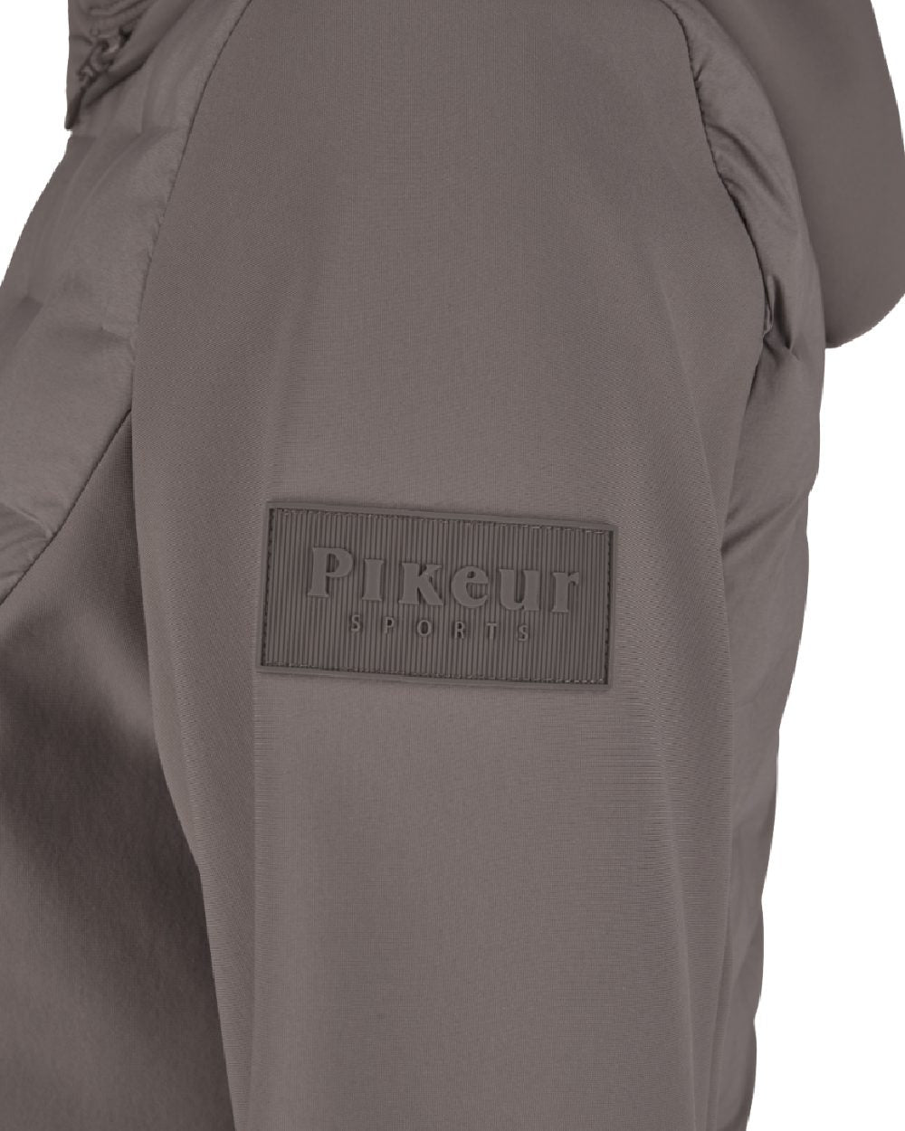 Steel Grey Coloured Pikeur Hybrid Jacket On A White Background 