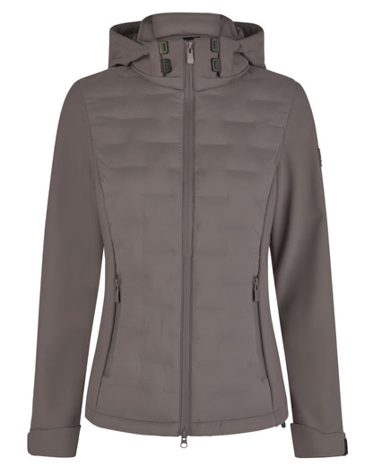 Steel Grey Coloured Pikeur Hybrid Jacket On A White Background 