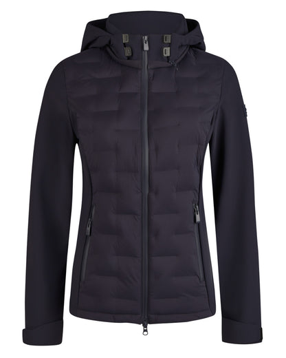 Night Blue Coloured Pikeur Hybrid Jacket On A White Background 