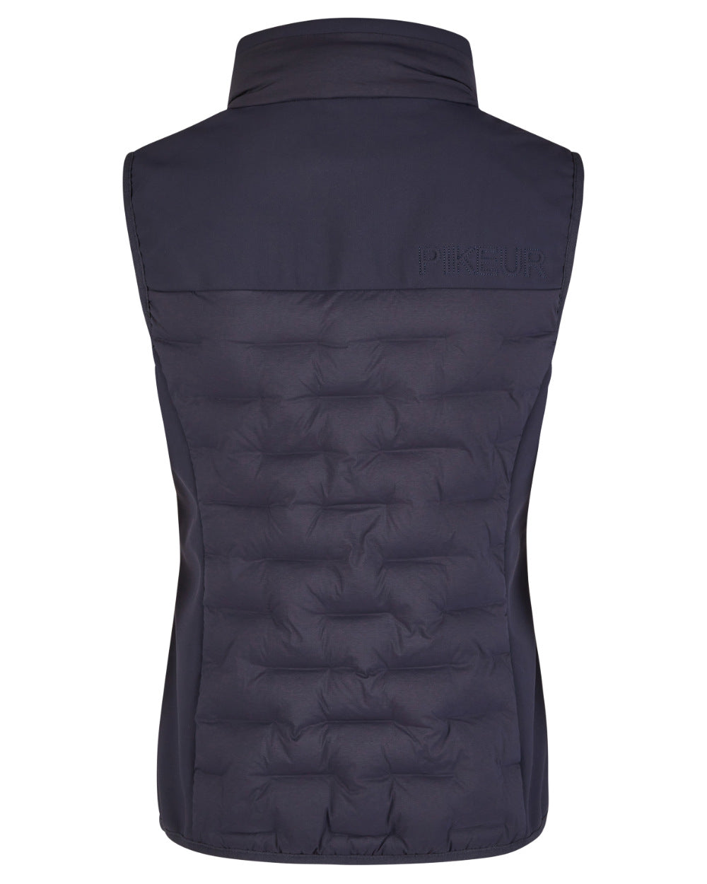 Night Blue Coloured Pikeur Hybrid Vest On A White Background 