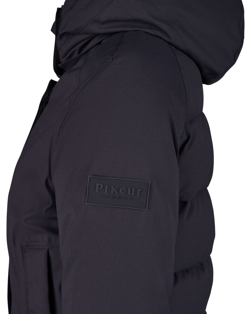 Night Blue Coloured Pikeur Rain Jacket On A White Background