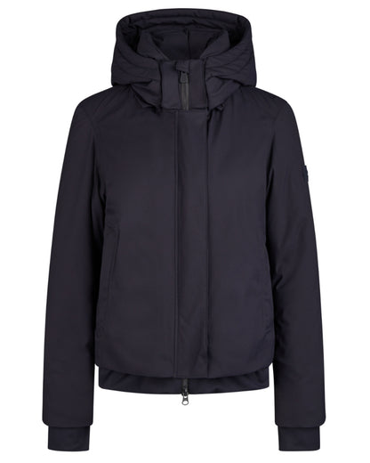 Night Blue Coloured Pikeur Rain Jacket On A White Background