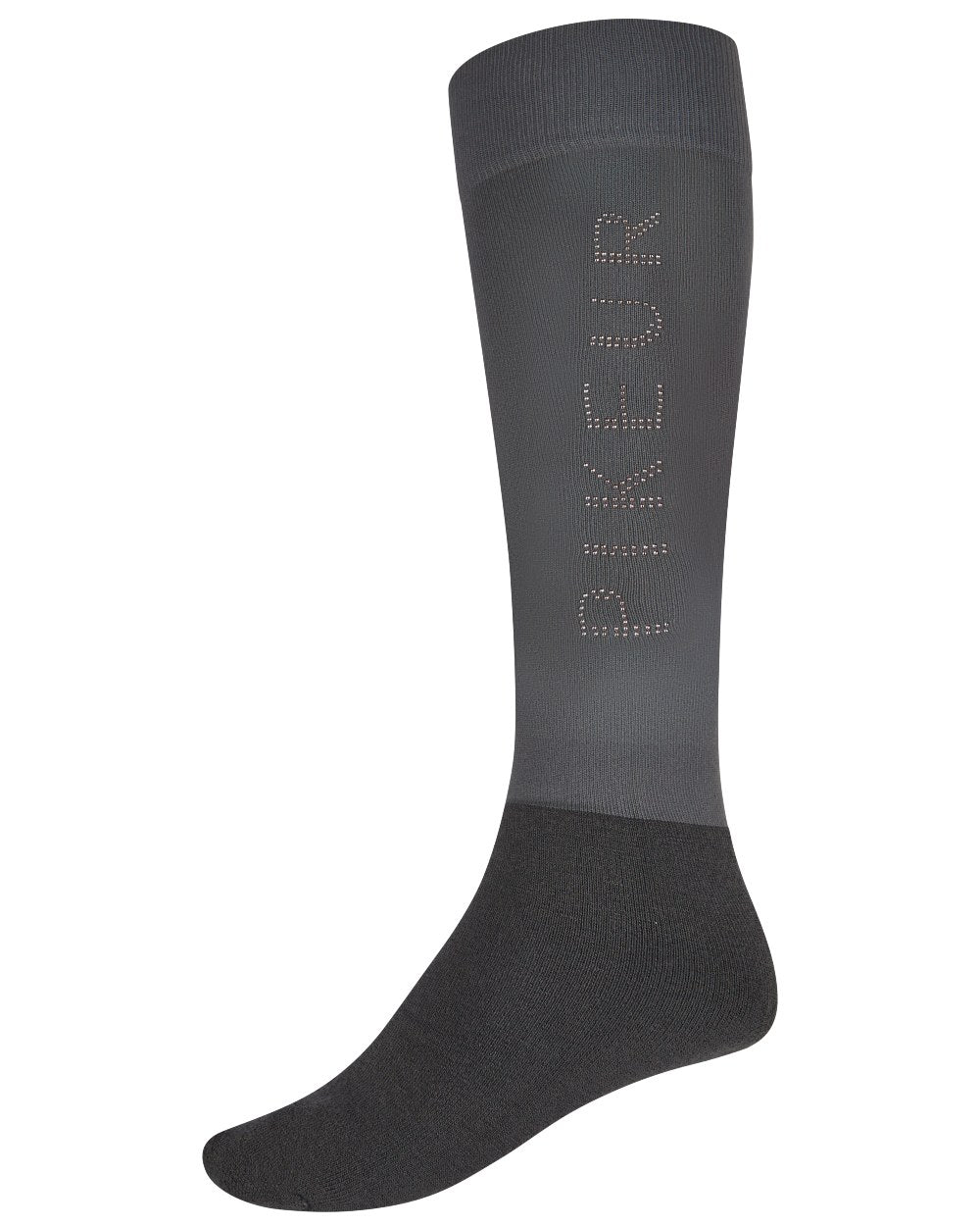 Anthrazit Coloured Pikeur Sports Knee Socks On A White Background 