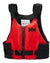 Alert Red coloured Helly Hansen Rider Paddle Life Vest on white background #colour_alert-red