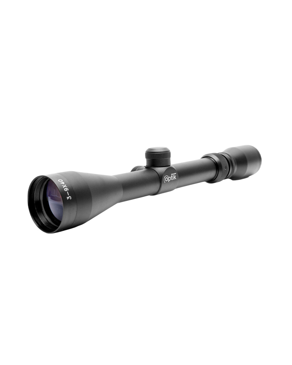 Black Coloured Richter Optik Dynamic Scope On A White Background