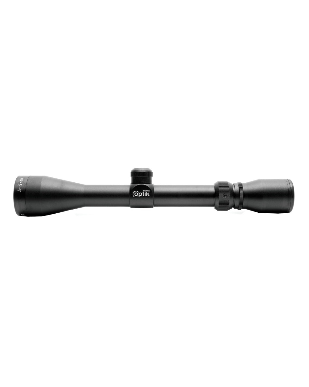 Black Coloured Richter Optik Dynamic Scope On A White Background