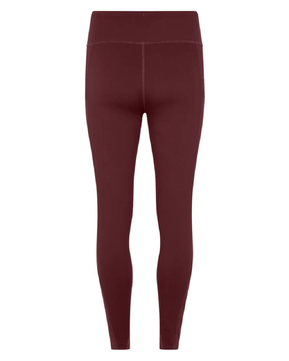 Winter Berry Coloured Ridgeline Womens Infinity Leggings On A White Background 